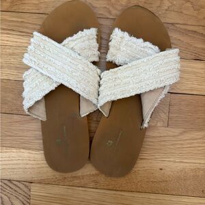 Tommy Bahama Lola Women's Cream Sandals Size 10